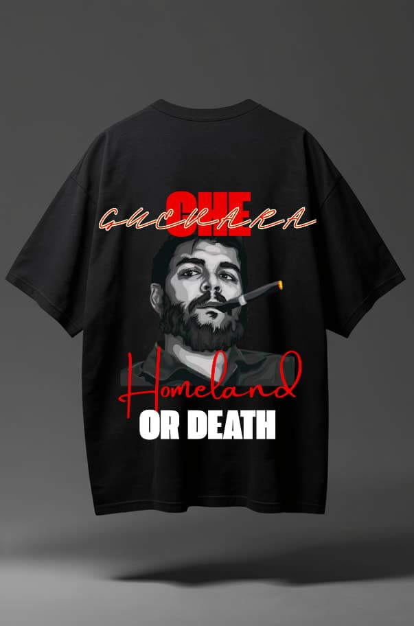 Homeland or Death — Che Guevara Oversized Tee