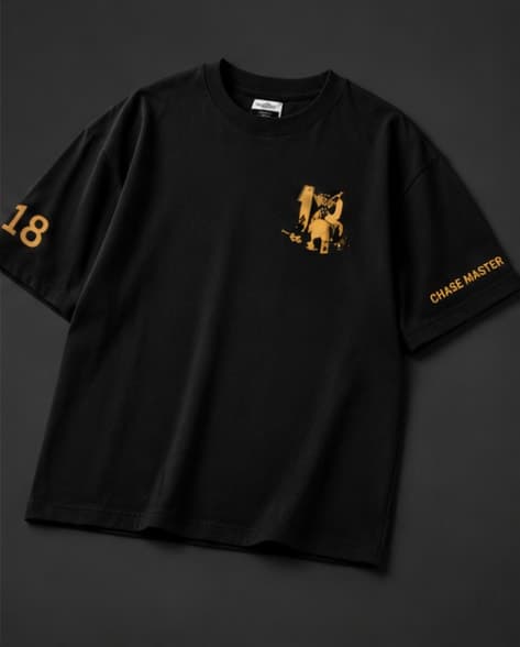 King's Legacy Oversized Black T-Shirt