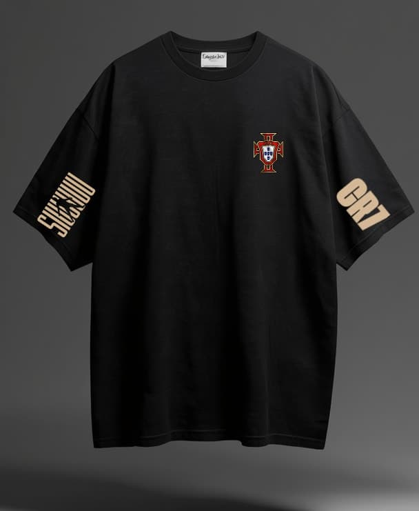 CR7 — 1000 Goals Oversized Tee image 1